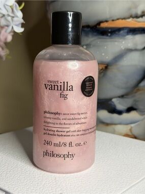 Philosophy Sweet Vanilla Fig Hydrating Shower Gel - Pink